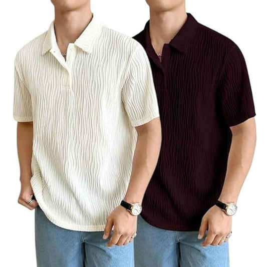 LERIYA FASHION Cotton T-Shirt for Men – Soft Breathable Fabric.