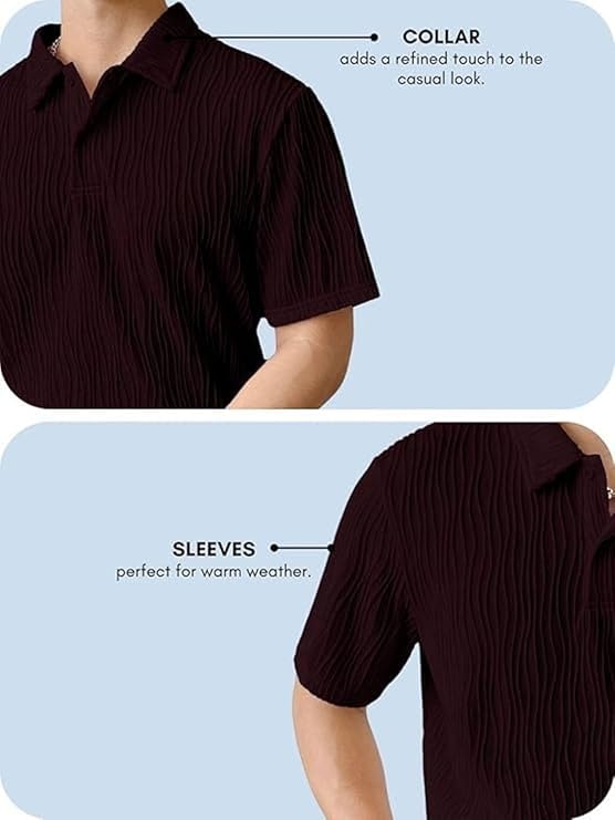 LERIYA FASHION Cotton T-Shirt for Men – Soft Breathable Fabric.