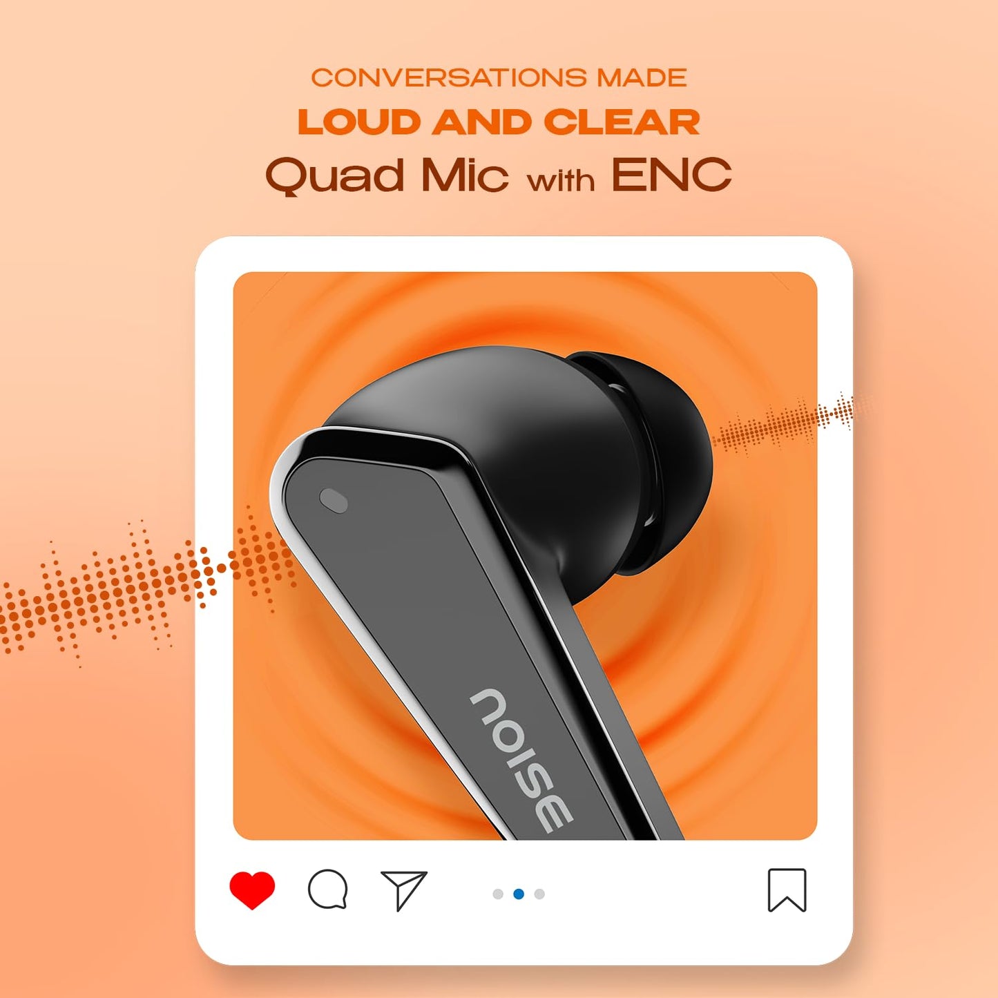 Noise Buds N1 Truly Wireless Earbuds with Chrome Finish, 40H of Playtime, Quad Mic with ENC, Ultra Low Latency Gaming.