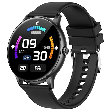 Smart Watch 1.38” HD Display, Bluetooth Calling, AI Voice Assistant, 120 Sports Modes.
