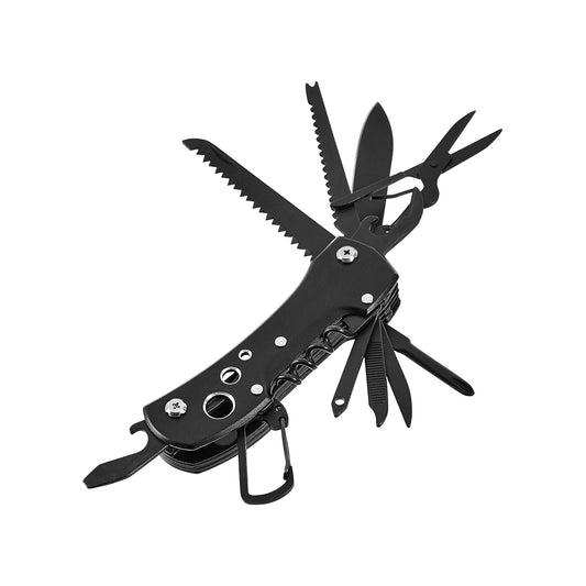 basics 15-in-1 Multi-Tool Pocket Knife with Nylon Sheath.