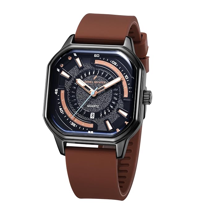 Daniel Hechter Paris Rivoli Collection Modern Analog Watch for Men.