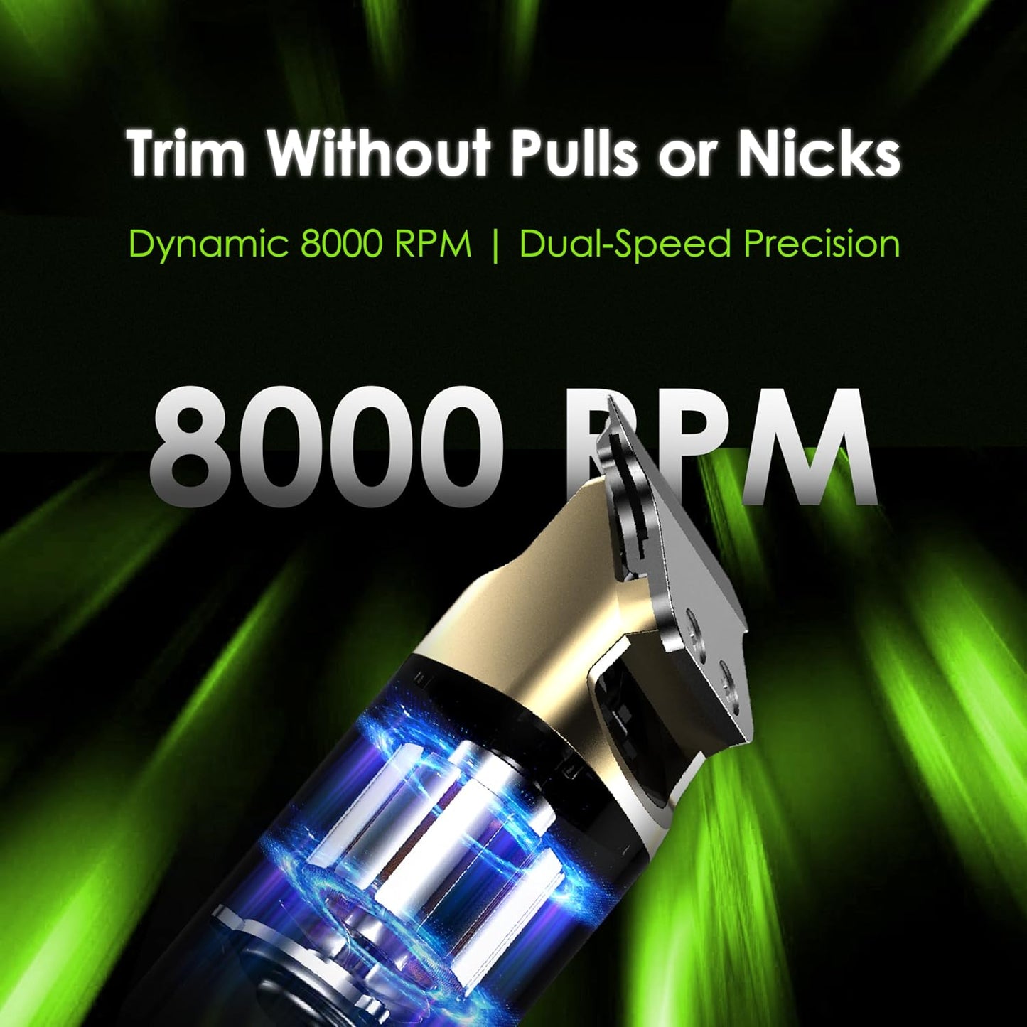 Oraimo Beard and Body Trimmer | Skin Protected Blades | 150 Min Runtime.